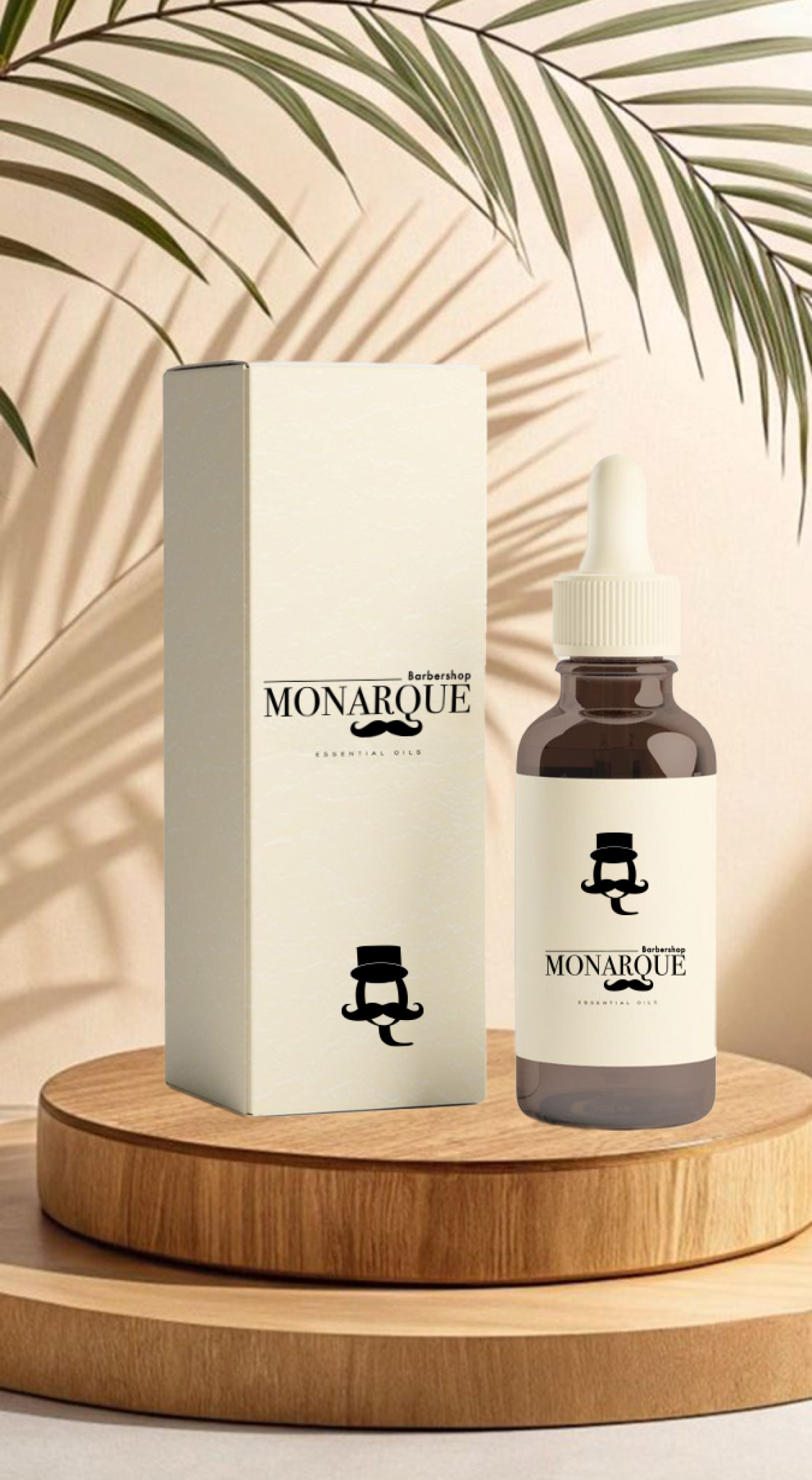 Huile de barbe soins monarque